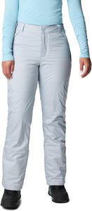 Pantalon de ski unisexe gris clair imperméable, coupe-vent, écologique -Tex avec isolation en polaire et fermeture à cordon - Product Image 4
