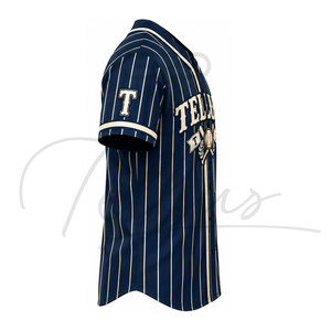 Uniformes de Béisbol Personalizados al por Mayor de la Mejor Calidad, Diseño Personalizado con Logotipo, Sublimación Personalizada, Diseños de Camisetas de Béisbol, Ropa Deportiva - Product Image 3