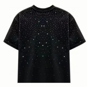 เสื้อยืดโอเวอร์ไซส์ลายกราฟิกพิมพ์ดิจิทัลสไตล์สตรีทแวร์ แขนสั้น ผ้าฝ้าย ทรงหลวม ใส่สบาย แฟชั่นสำหรับผู้ชาย - Product Image 2