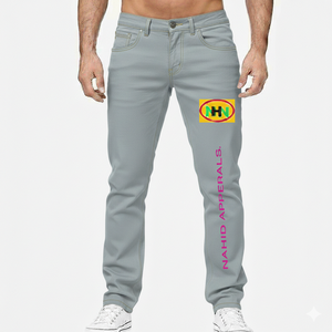 Jeans décontractés bleus de haute qualité à taille haute pour hommes, fabriqués au Bangladesh, livraison rapide, pantalons en denim premium - Product Image 3