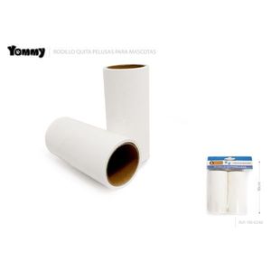 Rouleaux de remplacement pour rouleau anti-poils Yommy, 2 rouleaux par sachet, pour l'élimination des poils d'animaux - Product Image 1