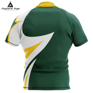 Camisetas de Rugby Personalizadas de Primera Calidad para Hombre y Mujer, 100% Poliéster, Ecológicas y Transpirables, Ajuste Cómodo, Largo Regular - Product Image 3