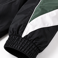 Survêtement athlétique en nylon pour hommes, respirant, coupe-vent, veste et pantalon, fournisseur de vêtements de sport personnalisés OEM ODM