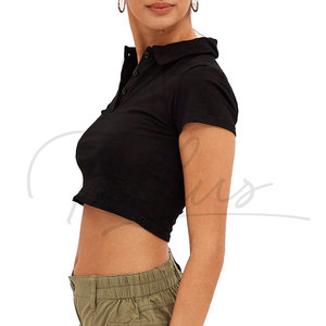 Best Design Women's Crop <b>Top</b> Casual Wear Women's Crop <b>Top</b> Low Moq Women's Crop <b>Top</b> For Sale - Product Image 3