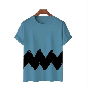 Camiseta de Hombre de Alta Calidad, Personalizada, Estampada, Multicolor, para Verano, Diseño Casual con Cuello Redondo, 100% Algodón, Transpirable - Product Image 6