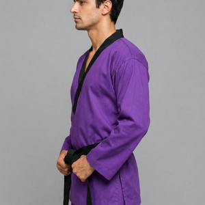 Dobok d'arts martiaux Taekwondo avec une construction légère et respirante pour la pratique quotidienne et la compétition, uniforme de Taekwondo - Product Image 6