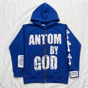 เสื้อฮู้ดซิปพิมพ์ลายตามสั่ง สตรีทแวร์ ดีไซน์ OEM ODM ขายส่ง รับผลิตจำนวนมาก ผ้าฝ้ายฟลีซ แบรนด์ส่วนตัว ไซส์พลัส - Product Image 3