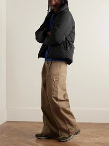 แจ็กเก็ตบอมเบอร์คอตั้งของผู้ชายสำหรับฤดูหนาวระบายอากาศได้ดีกันลมปรับแต่งได้ - Product Image 2