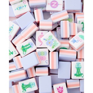 Fichas de Mahjong Americanas Modernas de Lujo de 4 Capas en Color Personalizado - Product Image 1
