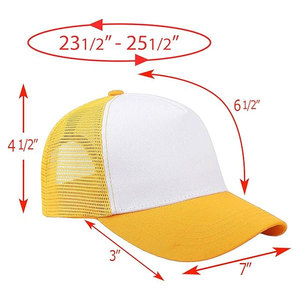 หมวกเบสบอลตาข่ายปักโลโก้ 5 ชิ้นส่วนแบบสั่งทำขายส่ง คุณภาพสูง ผ้าฝ้าย สำหรับกีฬากลางแจ้ง หมวกแก๊ปทรงคลาสสิกสำหรับผู้ชาย - Product Image 5