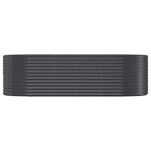 Macetas y jardineras elevadas de acero con recubrimiento en polvo color antracita - Product Image 3