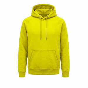 เสื้อฮู้ดผู้ชาย สีพื้น ผ้าฝ้ายเฟรนช์เทอร์รี่ ทรงปกติ สวมใส่สบายๆ สำหรับฤดูใบไม้ร่วง สีดำ เทา ขาว - Product Image 5