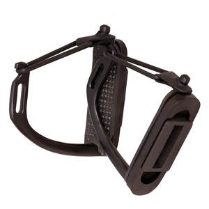 อุปกรณ์ขี่ม้าแบบกันลื่น สีดำด้าน ทำจากสแตนเลส พร้อมพื้นผิวกันลื่น ทนทาน สำหรับขี่ม้าอย่างปลอดภัย - Product Image 4