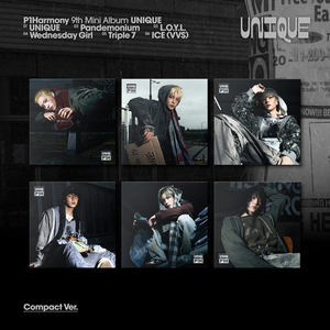 P1Harmony 9º Mini Álbum [UNIQUE] (Versión Compacta) Álbum Oficial de Kpop Coreano en CD - Product Image 3