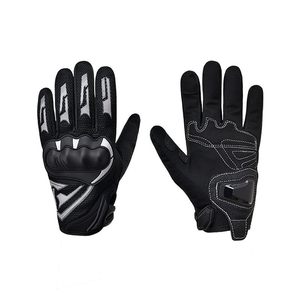Guantes de Motocicleta de Cuero con Logotipo Personalizado Más Vendidos, Servicio OEM, Guantes de Carreras Unisex Antideslizantes, Guantes de Conducción Duraderos - Product Image 3