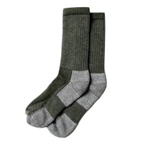 Jzvina ถุงเท้าลูกเรือให้ความอบอุ่นขนแกะแบบคลาสสิกสำหรับผู้ชายผู้หญิงปรับแต่งได้สำหรับการเดินป่าทำ - Product Image 4