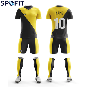 Conjunto de Uniforme de Fútbol Personalizado de Alta Calidad 100% para Adultos, Jersey de Fútbol Sublimado, Uniforme de Fútbol para Hombre, Servicio OEM - Product Image 3