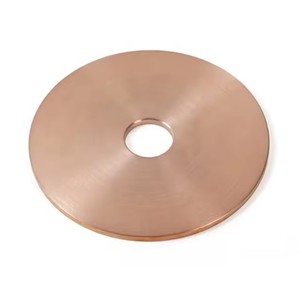 Fabrication de pièces en alliage de tungstène-cuivre, modèle C, Madhav Metal Industries, fabriqué au Gujarat, matériau de haute qualité, grade K30-K40, ISO - Product Image 1