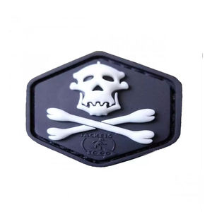 Premium Custom PVC Logo Patch Flexible Rubber <b>Badge</b> Hook Loop Fastener Brand Label for Apparel Caps Backpacks Manufacture - Product Image 1