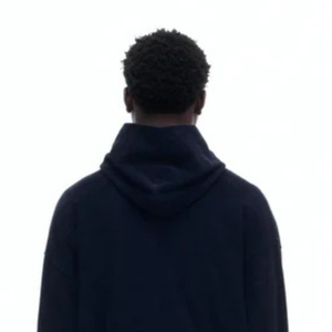 Sweat à capuche zippé surdimensionné personnalisé pour homme en molleton de coton épais, épaules tombantes, style streetwear, veste premium OEM ODM - Product Image 4