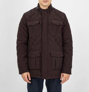 High-Quality Custom Logo Puffer Jacket with Zipper Closure and Print Design - Product Image 2