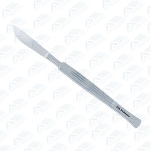 Cuchillo de operación y disección con mango de acero inoxidable, cuchillo de operación con mango de metal, cuchillos de disección, instrumento médico - Product Image 5