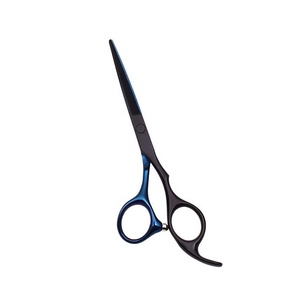 Ciseaux de coiffeur professionnels TWEEZEX en acier inoxydable 4Cr13, pour droitiers, haute durabilité, manche moyen, logo personnalisé, pour cheveux - Product Image 1