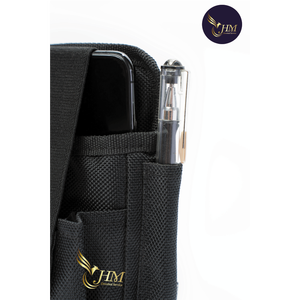 Protective Hands-Free <b>Mini</b> Belt <b>Pouch</b> Hien Minh Polyester Durable Camera Phone Holder Travel Outdoor Daily Use No Closure Design - Product Image 2