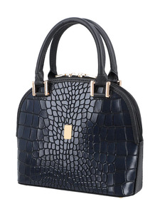 Daily Use High Quality Genuine Leather Women's <b>Handbags</b> Saffiano Pattern Waterproof <b>Large</b> Capacity Shoulder Strap Luxury OEM - Product Image 2