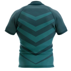 Nouveau maillot de rugby en polyester respirant avec broderie 3D, nom d'équipe personnalisé, manches courtes, personnalisable pour unisexe - Product Image 6