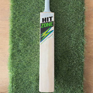 Bate de Críquet Profesional HIT ZONE de Madera de Sauce Inglés, Tamaño Completo |   Bate de béisbol de grado 1 para pelota dura |   Bate de Béisbol Ligero de Alto Rendimiento para Partidos - Product Image 1