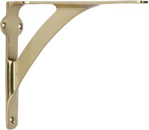 Heavy-Duty Powder Coated Metal Black Iron Triangle <b>Wall</b> <b>Mounted</b> <b>Shelf</b> Brackets 6"x4.88" Model SE-50099 for Floating <b>Shelves</b> Home - Product Image 4