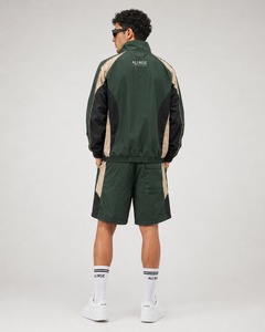 Ensemble coupe-vent personnalisé : veste légère en nylon et short respirant, séchage rapide, élégant, OEM - Product Image 2