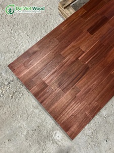 Planche de comptoir contemporaine en bois d'acacia, assemblée par jointure à languettes, finition huile cirée, certifiée FSC, pour cuisine et hôtellerie, couleur personnalisable - Product Image 6