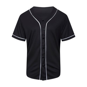 Mens Baseball Jersey Button Front <b>Athletic</b> Team Shirt USA Inspired Street Style Sports Top Casual Fit - Product Image 5