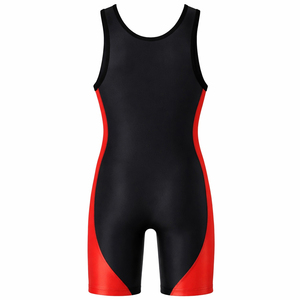 Créez votre propre combinaison de lutte pour hommes adultes, sublimée, aux couleurs vives, super douce et de haute qualité, pour la musculation - Product Image 4