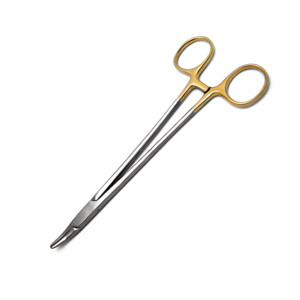 Portaagujas Heaney de Alta Calidad, de Carburo de Tungsteno, Curvo y Dentado, 8.25 Pulgadas, Instrumentos Quirúrgicos, Proveedor Mayorista - Product Image 4