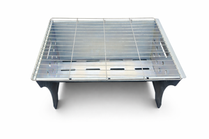 Heavy-Duty Portable Metal <b>BBQ</b> Grill – <b>Foldable</b> Charcoal & Wood Stove for Camping & Outdoor Cooking EPDGFC002 - Product Image 3