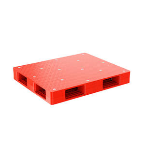 Paleta de Plástico Directo de Fábrica Duy Tan Modelo 1210-WGTZ Estática 0.8T HDPE 120x100x14.5cm de Una Cara con Entrada de Carga de 4 Vías - Product Image 4