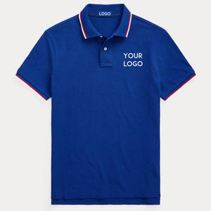 เสื้อโปโลผู้ชายสั่งทำขายส่ง ผู้ผลิต OEM ผู้จัดจำหน่าย ผ้าฝ้ายผสมโพลีเอสเตอร์ 180 GSM รับผลิตแบรนด์ส่วนตัว รับออเดอร์จำนวนมาก - Product Image 4
