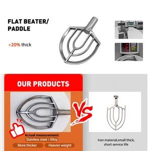 Commercial Électrique Professionnel 50L Gâteau Planétaire Stand 12kg Farine Pâte <span class=keywords><strong>Pétrin</strong></span> Machine Mélangeur De Nourriture - Product Image 6