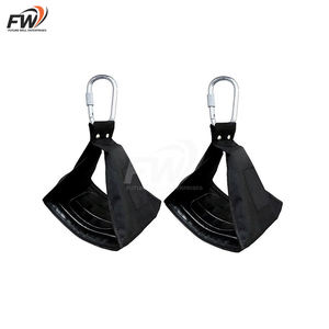 Correas de sujeción resistentes para abdominales, ajuste perfecto para todas las barras, para ejercicios de elevación de piernas, conexión rápida, anillo en D de acero, resistentes, cuero Wahid - Product Image 6