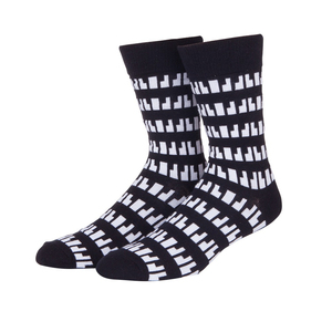 Chaussettes pour hommes, motif pastèque jaune, tricotées en coton et élasthanne, respirantes pour l'été, usage quotidien, coupe classique - Product Image 3