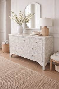 Meubles de salon modernes en panneaux de particules nacrés, style Shaker, personnalisables, faits à la main, écologiques, avec 5+ tiroirs – Designs de pointe - Product Image 6