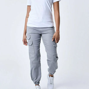 Pantalones Cargo Funcionales para Mujer, Cómodos, para Aventura, con Corte Holgado y Bolsillos Utilitarios, para Trabajo o Viaje, Servicio OEM - Product Image 3