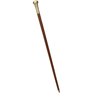 ไม้เท้าทองเหลืองทำมือพร้อมด้ามจับดีไซน์ศิลปะ วัสดุคุณภาพสูง เหมาะสำหรับนักสะสมและเป็นของขวัญ - Product Image 1