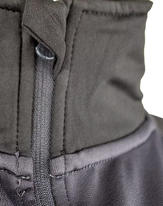 Sudadera de Hombre con Cierre de Cremallera, Color Sólido, Manga Raglán, Cuello Alto, Secado Rápido, Corte Ajustado, Deportiva, Tejida, 100% Poliéster, 180g - Product Image 3