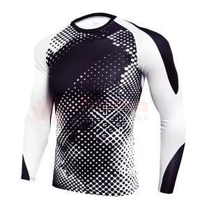 Latest <b>Design</b> Men <b>Compression</b> T-<b>Shirt</b> Fully <b>Customized</b> Light Weight Anti Wrinkle Breathable Spandex/Nylon Anti-UV Quick Dry 2026 - Product Image 1