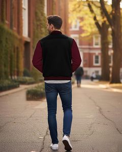 Heritage Letterman Campus Classic All-<b>Star</b> Varsity Victory Lane <b>Jacket</b> Tradition Varsity - Product Image 4