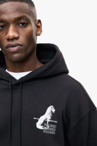 เสื้อฮู้ดดี้ผู้ชายลำลอง ผ้าฝ้ายฟลีซ สไตล์สตรีท  ปรับแต่งได้ - Product Image 3
